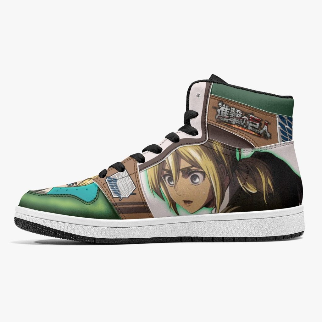 historia reiss attack on titan j force shoes 9 - Anime Shoes World