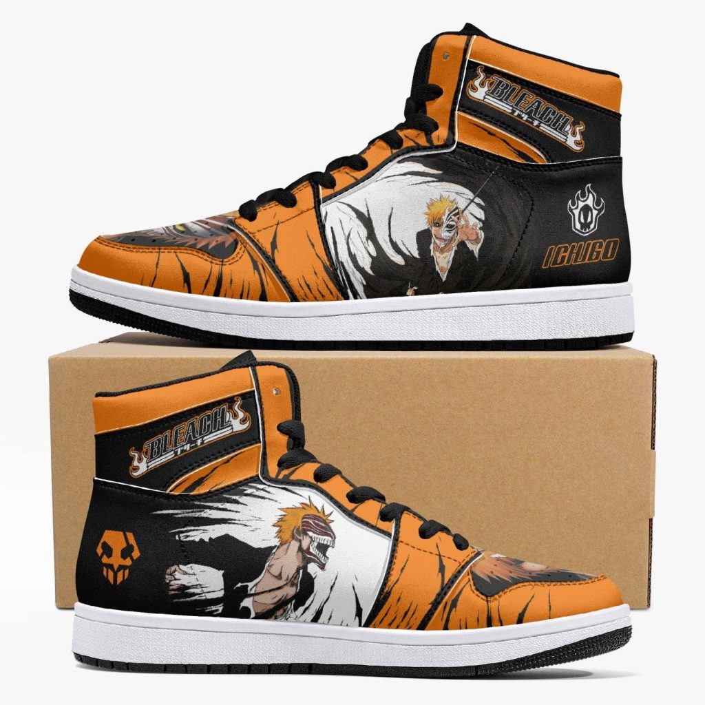 ichigo kurosaki bankai bleach j force shoes - Anime Shoes World