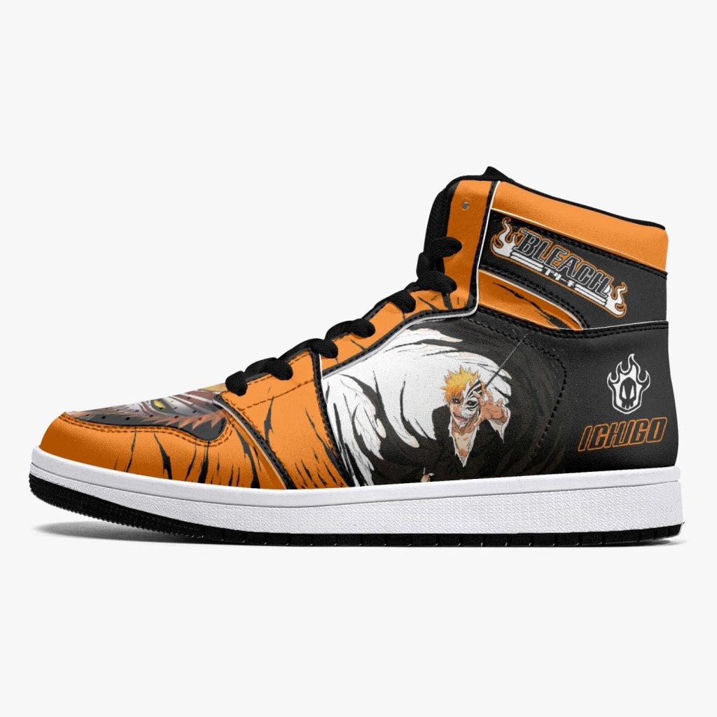 ichigo kurosaki bankai bleach j force shoes 17 - Anime Shoes World