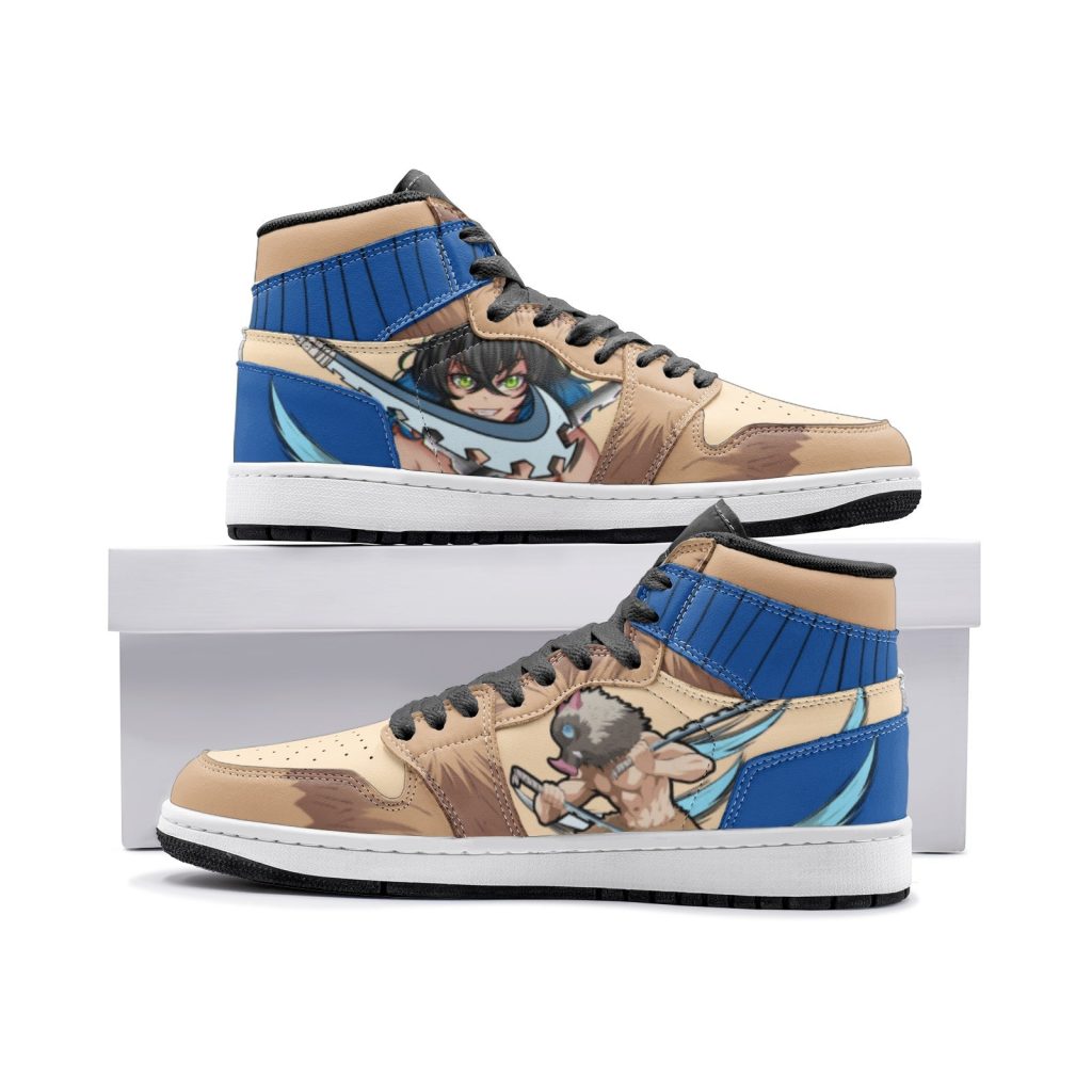 inosuke hashibira demon slayer v2 jd1 shoes - Anime Shoes World