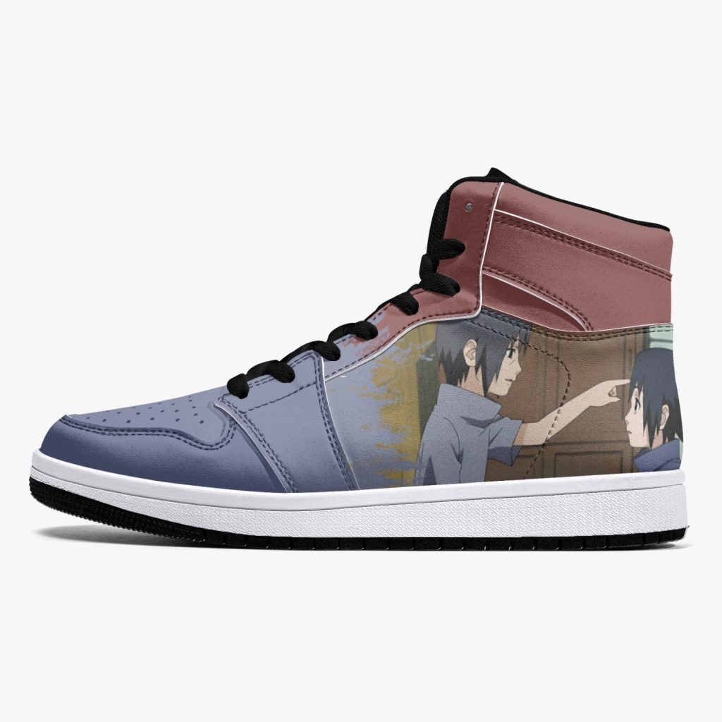 itachi and sasuke uchiha naruto j force shoes 16 - Anime Shoes World