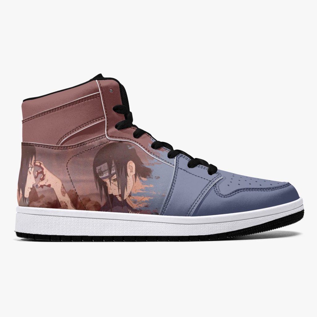 itachi and sasuke uchiha naruto j force shoes 2 - Anime Shoes World