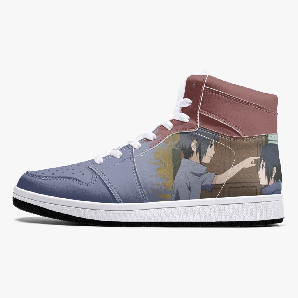 itachi and sasuke uchiha naruto j force shoes 8 - Anime Shoes World