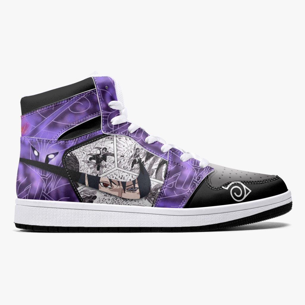 itachi and sasuke uchiha susano naruto j force shoes 13 - Anime Shoes World