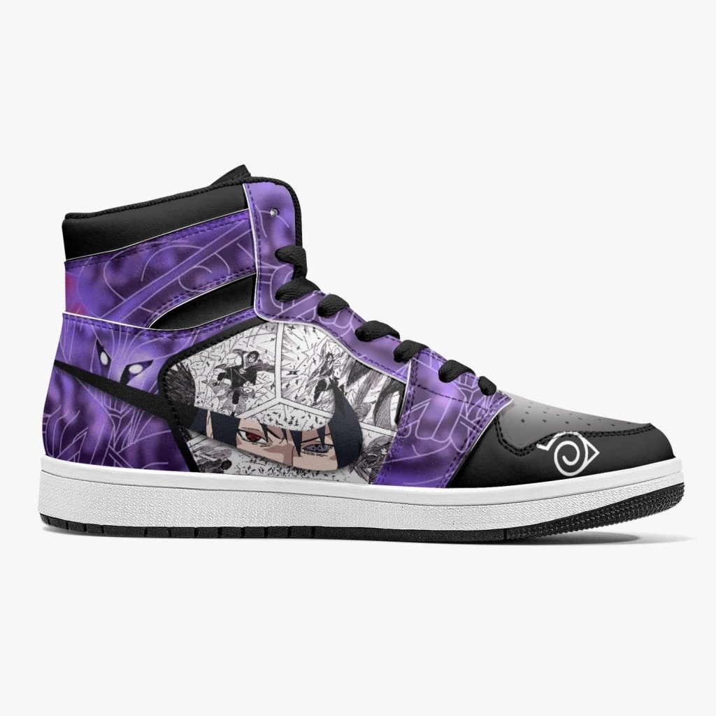 itachi and sasuke uchiha susano naruto j force shoes 20 - Anime Shoes World