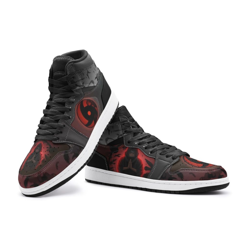 itachi uchicha naruto jd1 shoes 4 - Anime Shoes World