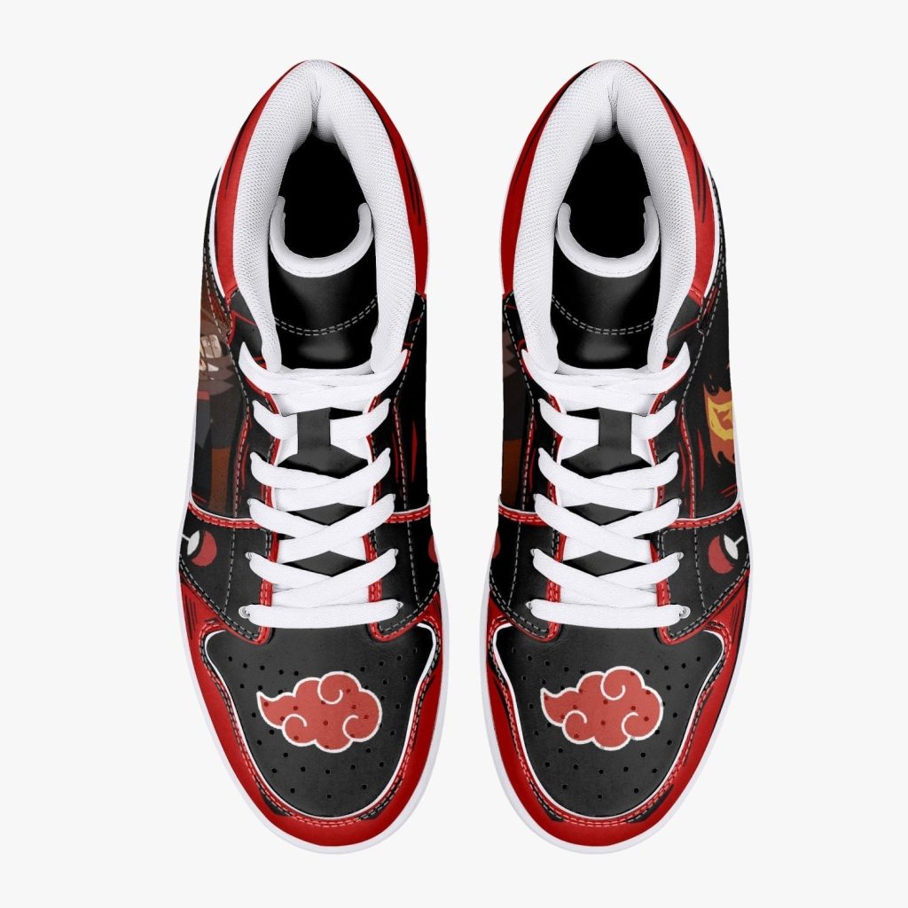 itachi uchiha fireball akatsuki j force shoes 11 - Anime Shoes World