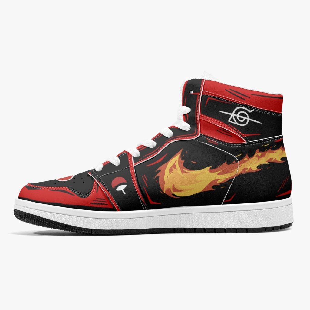 itachi uchiha fireball akatsuki j force shoes 14 - Anime Shoes World