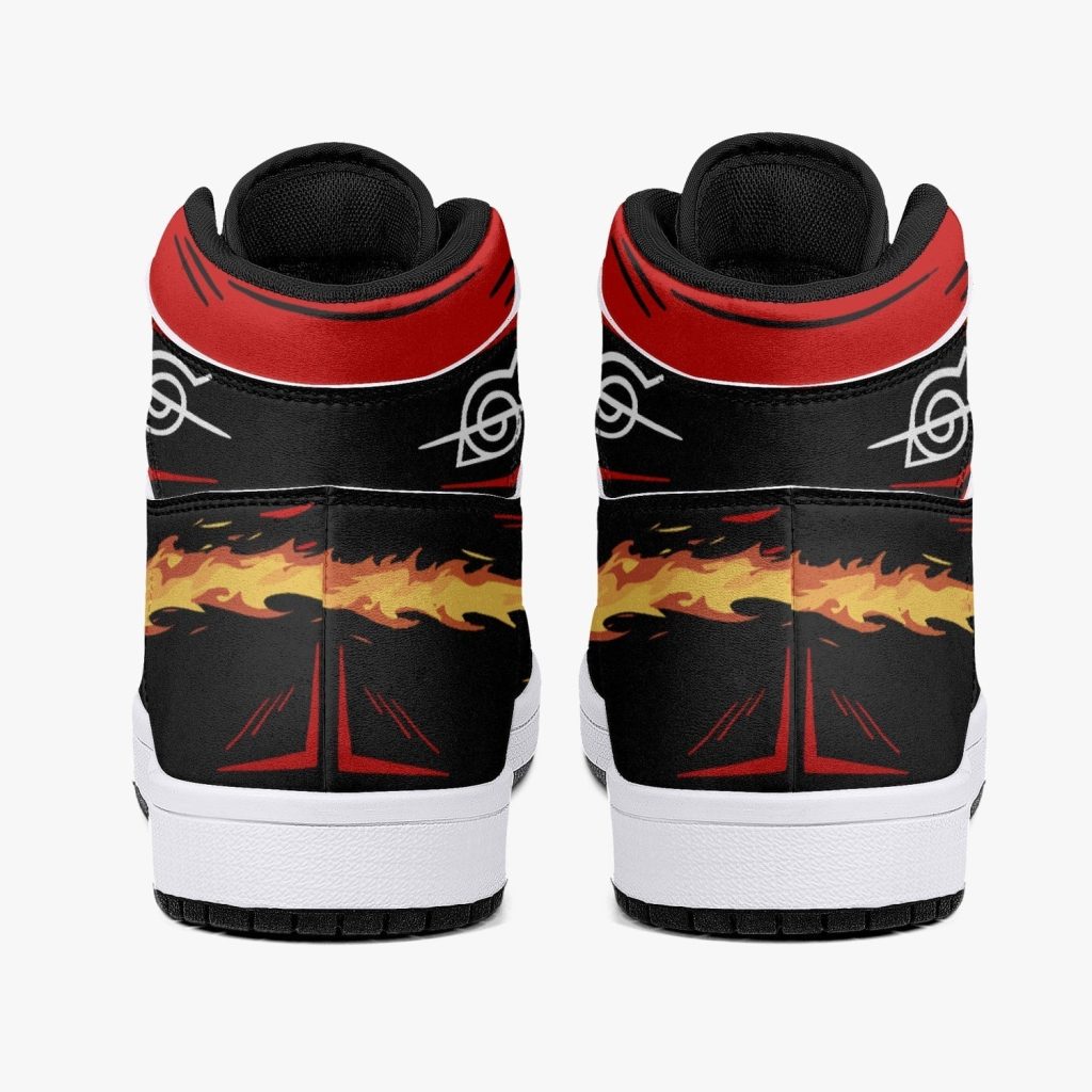 itachi uchiha fireball akatsuki j force shoes 5 - Anime Shoes World