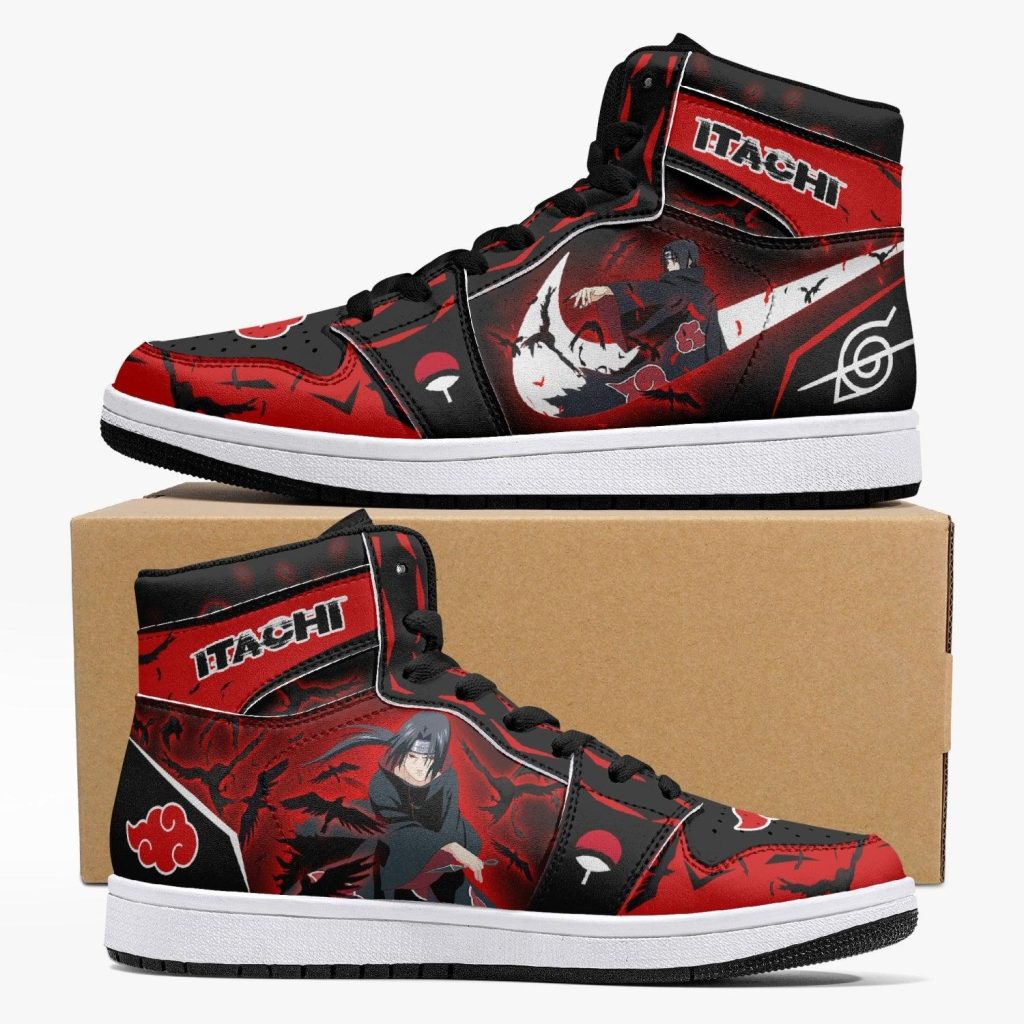 itachi uchiha naruto j force shoes 3549b9e5 8a01 4f4d 85a5 cab12a39c73c - Anime Shoes World