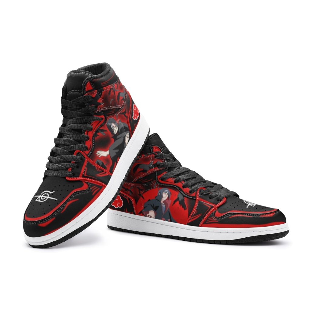 itachi uchiha naruto jd1 shoes 4 - Anime Shoes World