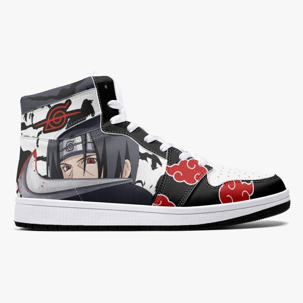 itachi uchiha v2 naruto j force shoes 18 - Anime Shoes World