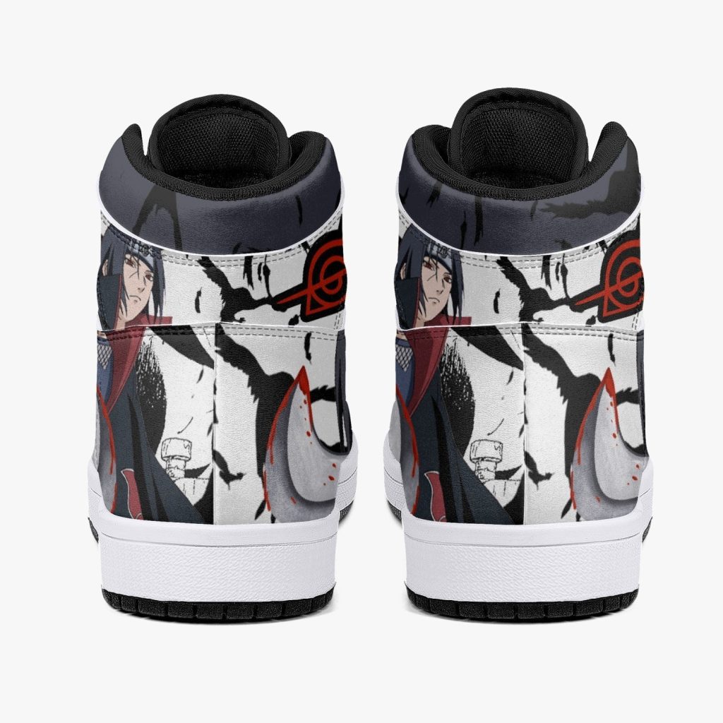 itachi uchiha v2 naruto j force shoes 3 - Anime Shoes World