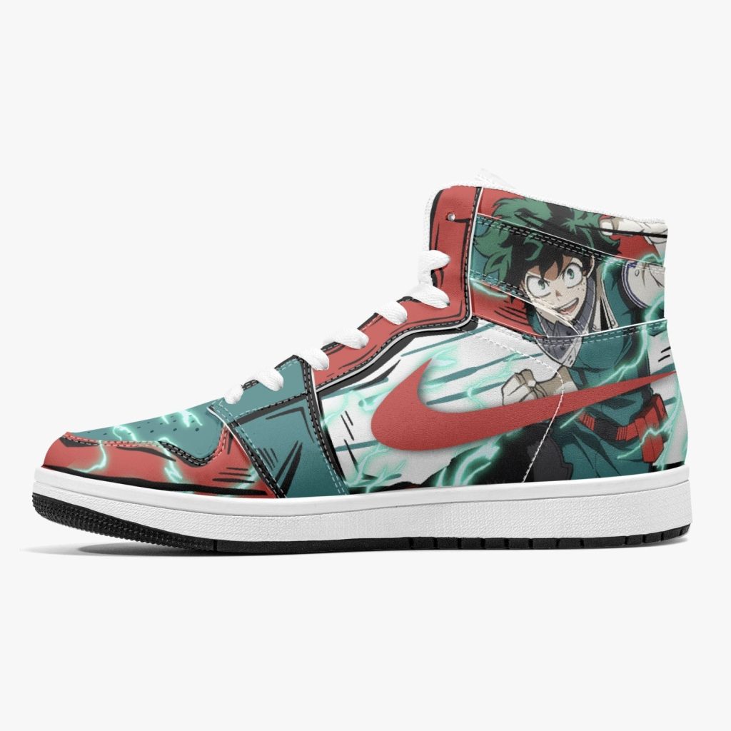 izuku midoriya deku my hero academia j force shoes 10 - Anime Shoes World