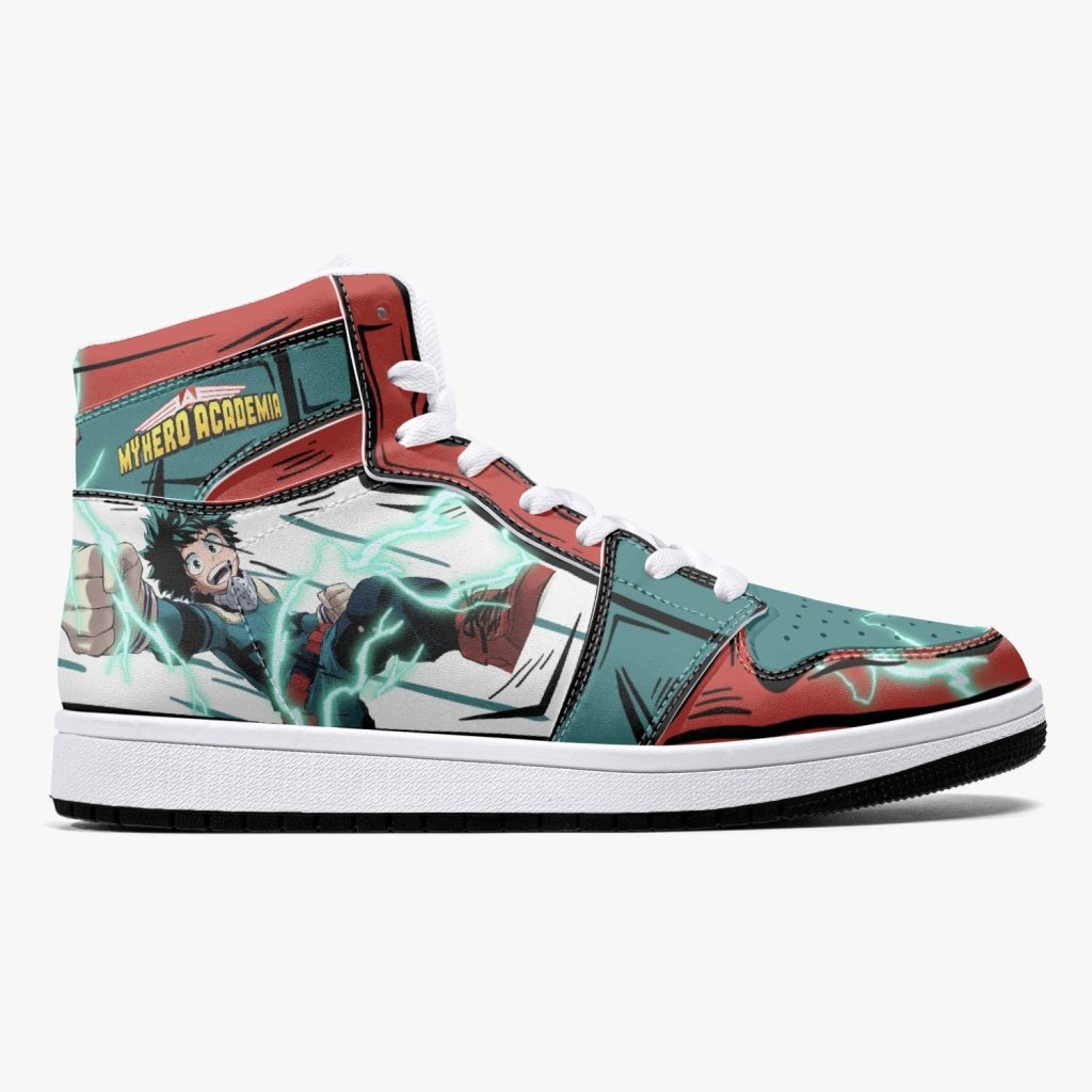 izuku midoriya deku my hero academia j force shoes 13 - Anime Shoes World