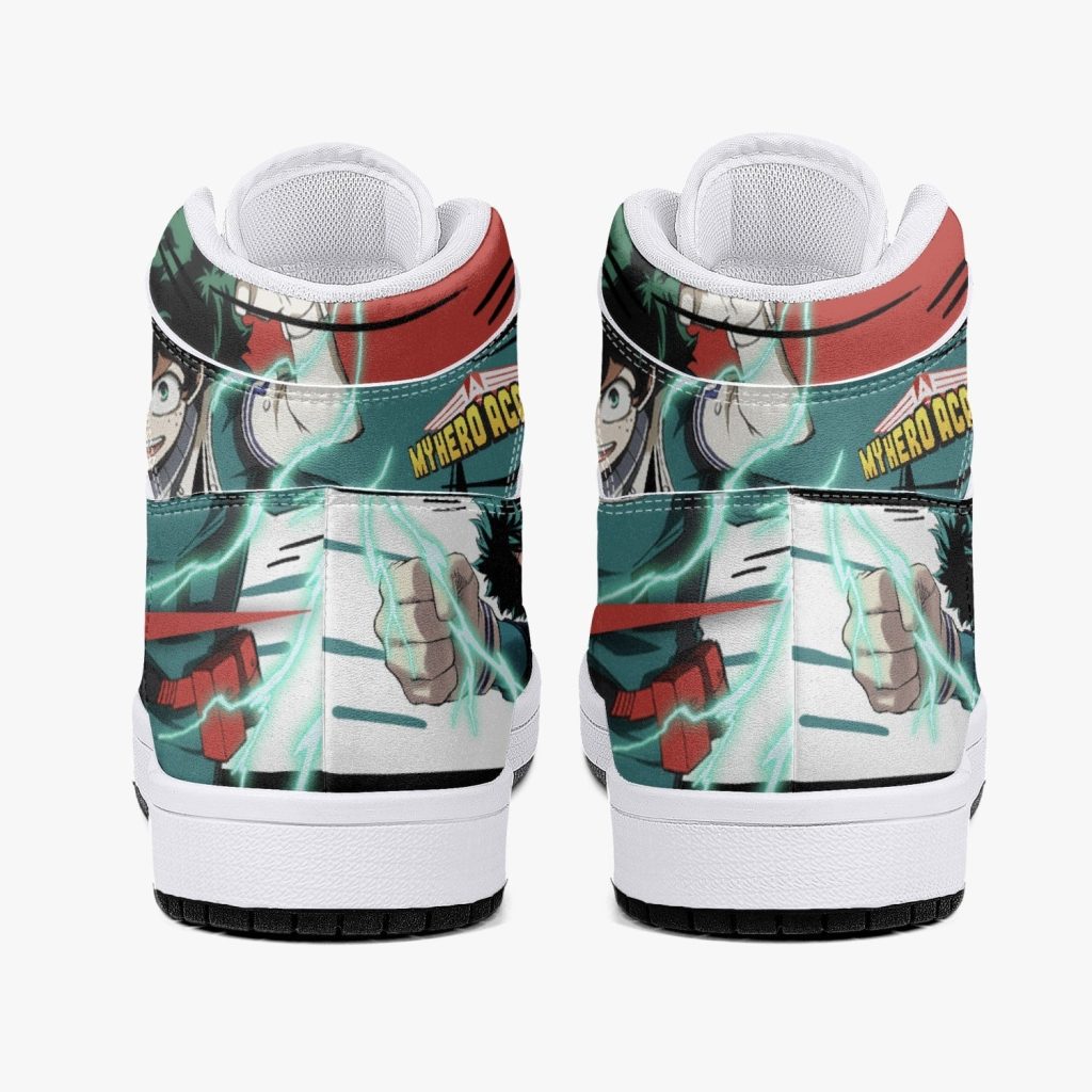 izuku midoriya deku my hero academia j force shoes 14 - Anime Shoes World