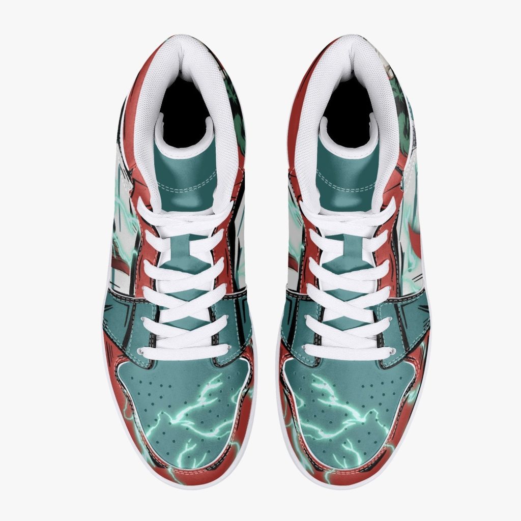 izuku midoriya deku my hero academia j force shoes 16 - Anime Shoes World