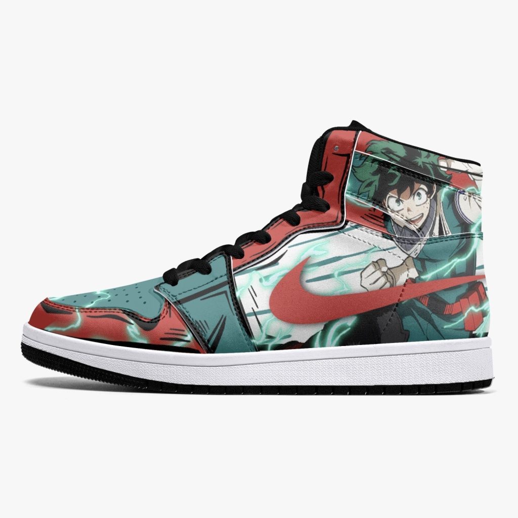 izuku midoriya deku my hero academia j force shoes 21 - Anime Shoes World