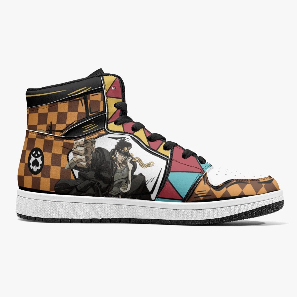 jotaro kujo jojos bizarre adventure j force shoes 18 - Anime Shoes World