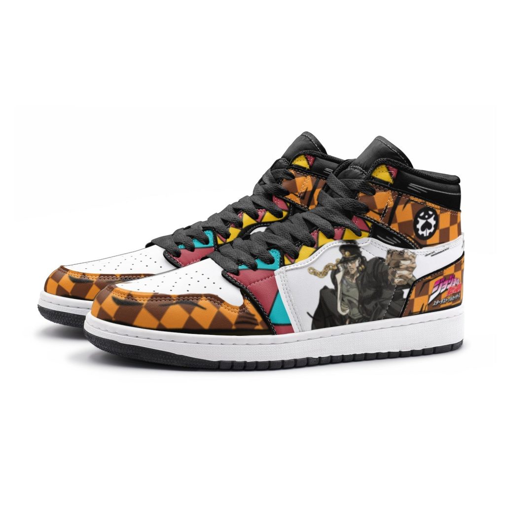 jotaro kujo jojos bizarre adventure jd1 shoes 3 - Anime Shoes World