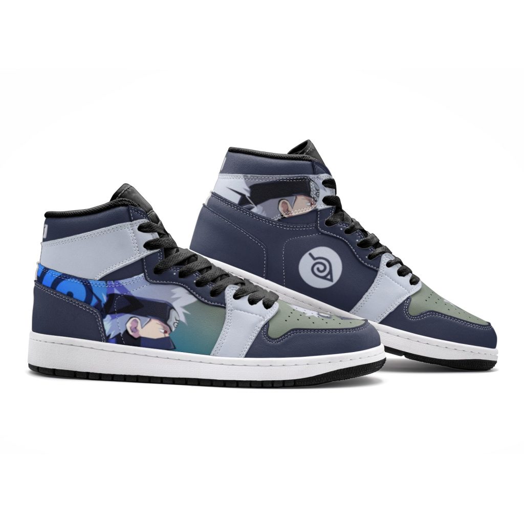 kakashi hatake naruto jd1 shoes 2 - Anime Shoes World