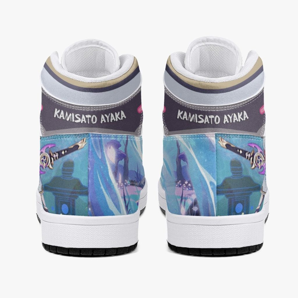 kamisato ayaka genshin impact j force shoes 14 - Anime Shoes World