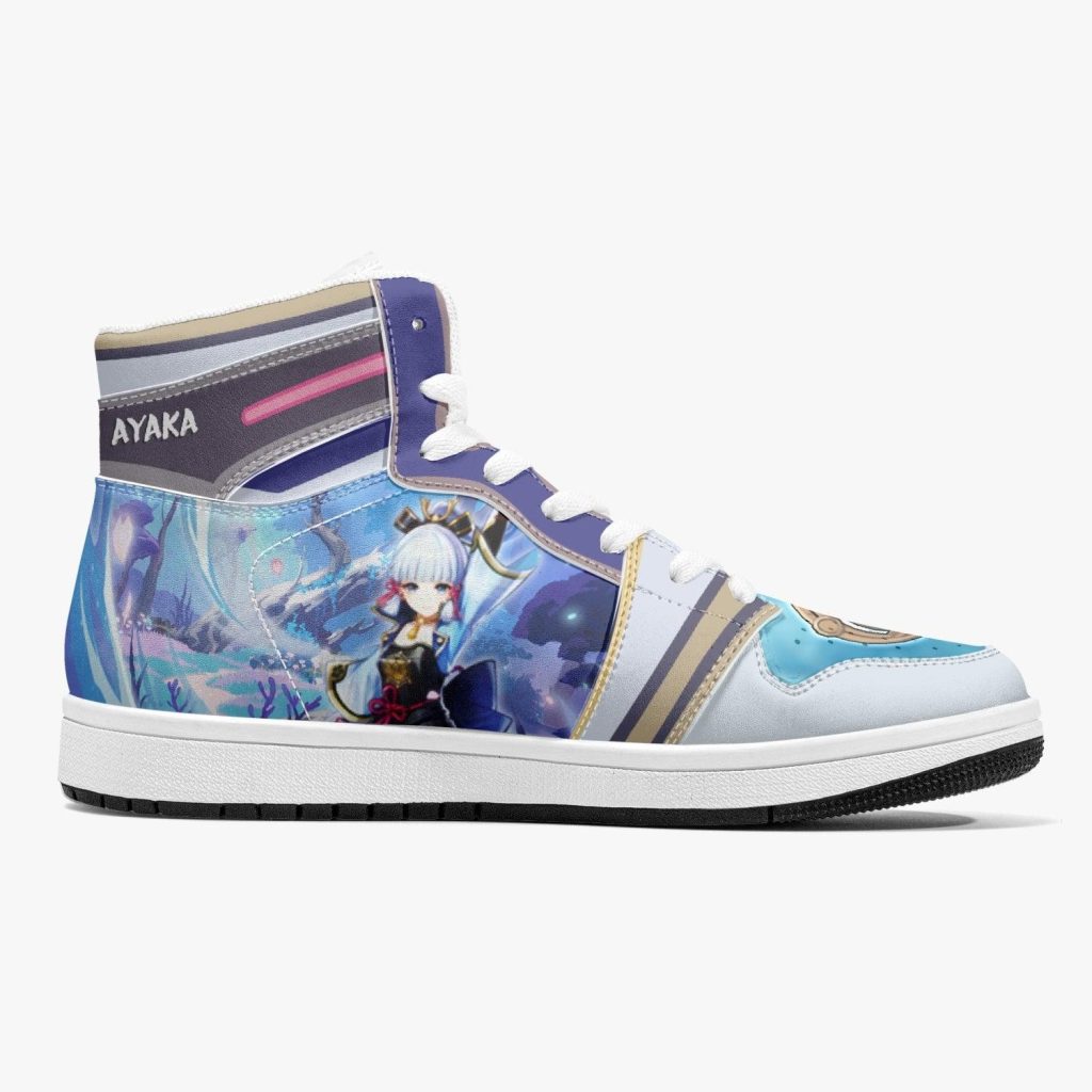 kamisato ayaka genshin impact j force shoes 9 - Anime Shoes World