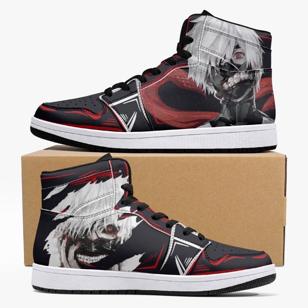 ken kaneki tokyo ghoul j force shoes 92f7e0c6 be0b 43ec 9456 cbb9e87adee6 - Anime Shoes World