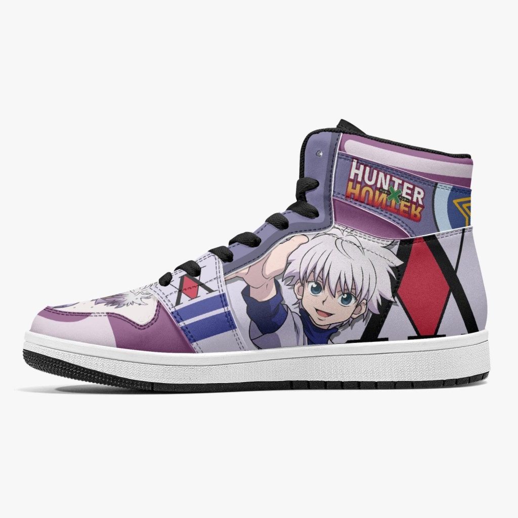 killua hunter x hunter j force shoes 9 - Anime Shoes World