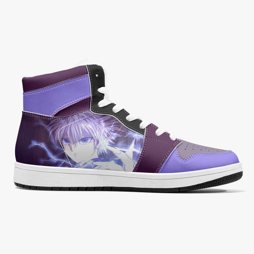 killua lightning palm hunter x hunter j force shoes 11 - Anime Shoes World