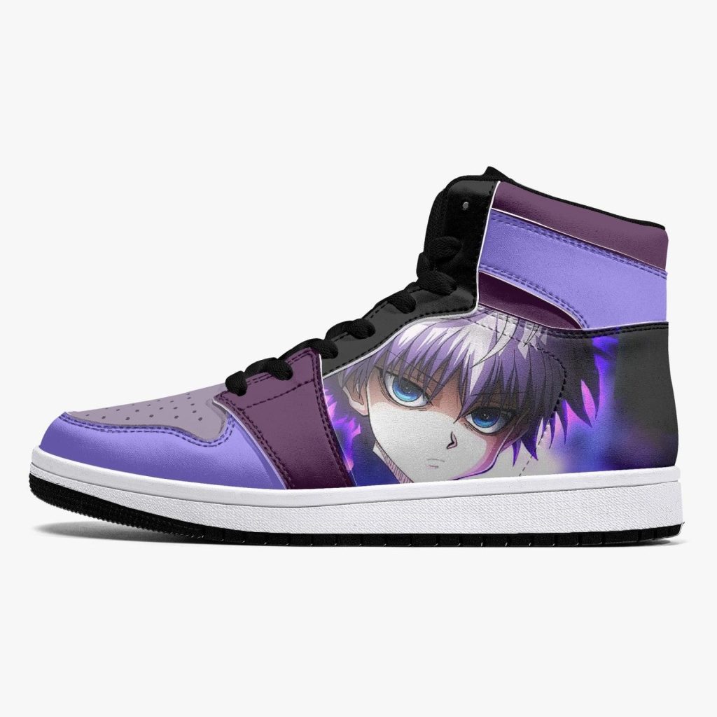 killua lightning palm hunter x hunter j force shoes 19 - Anime Shoes World