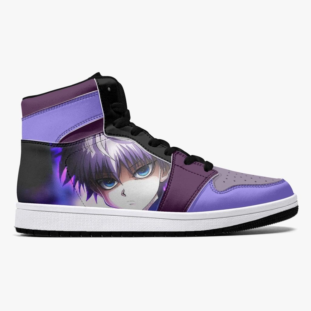 killua lightning palm hunter x hunter j force shoes 2 - Anime Shoes World