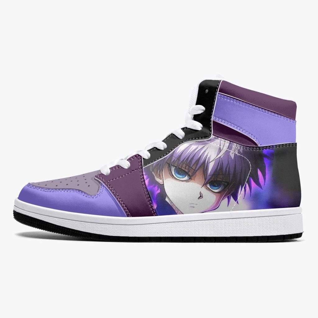 killua lightning palm hunter x hunter j force shoes 9 - Anime Shoes World