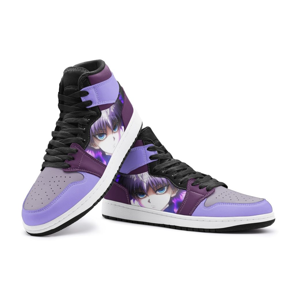 killua lightning palm hunter x hunter jd1 shoes 4 - Anime Shoes World