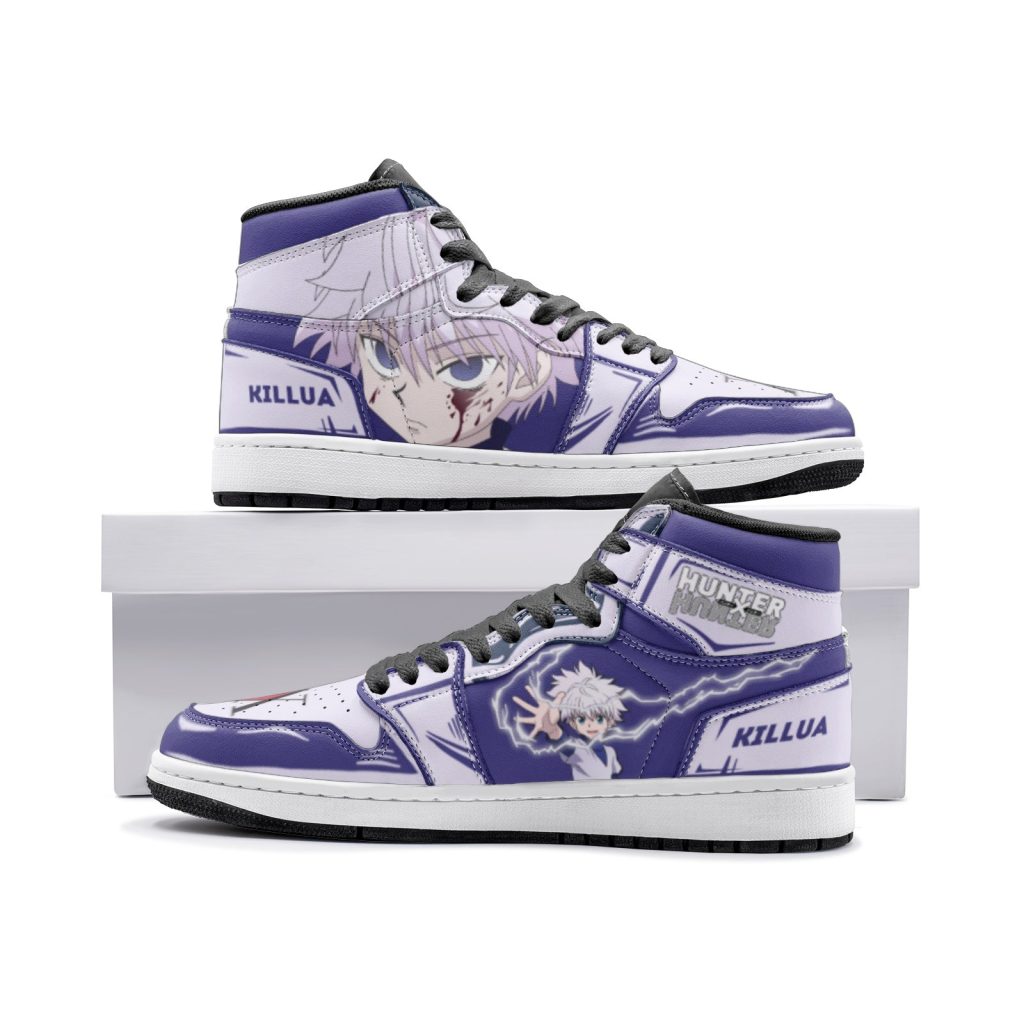 killua zoldyck hunter x hunter jd1 shoes - Anime Shoes World