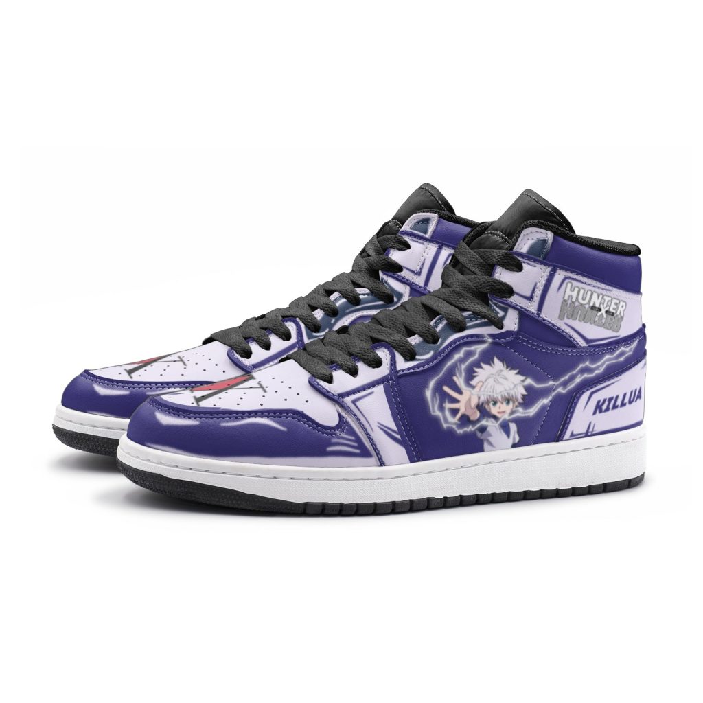 killua zoldyck hunter x hunter jd1 shoes 3 - Anime Shoes World