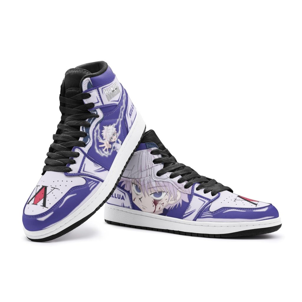 killua zoldyck hunter x hunter jd1 shoes 4 - Anime Shoes World