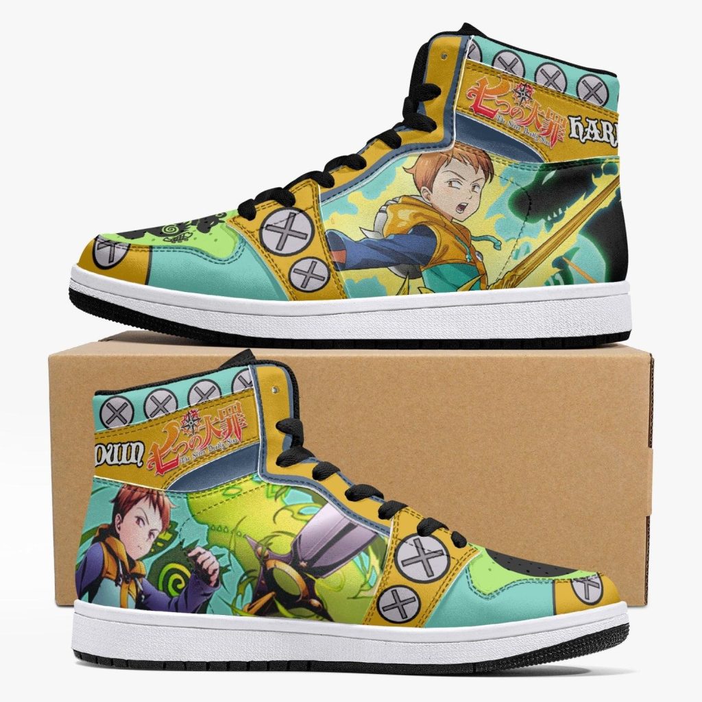 king seven deadly sins j force shoes - Anime Shoes World