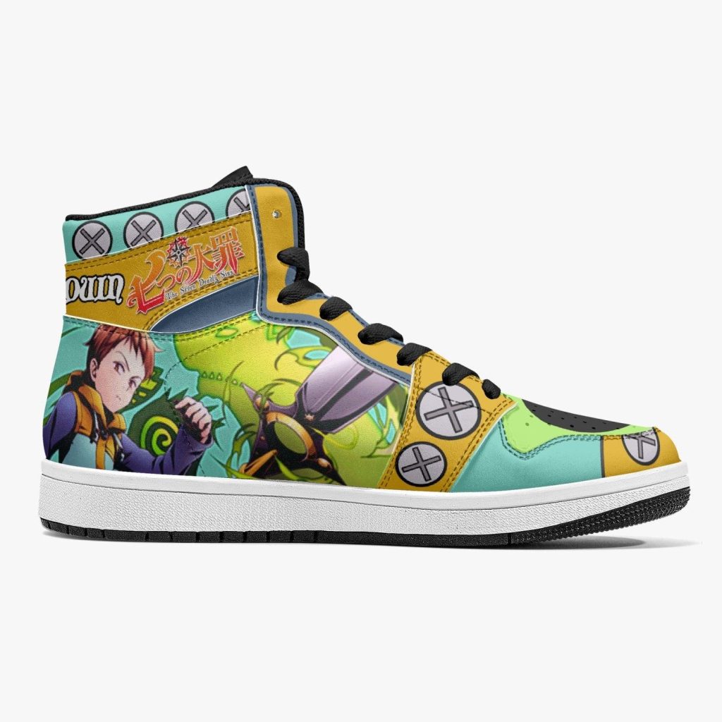 king seven deadly sins j force shoes 18 - Anime Shoes World