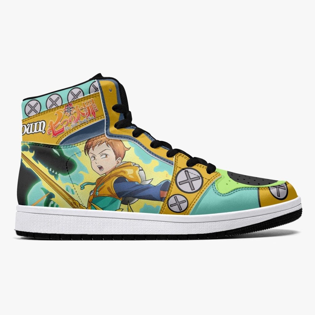 king seven deadly sins j force shoes 2 - Anime Shoes World