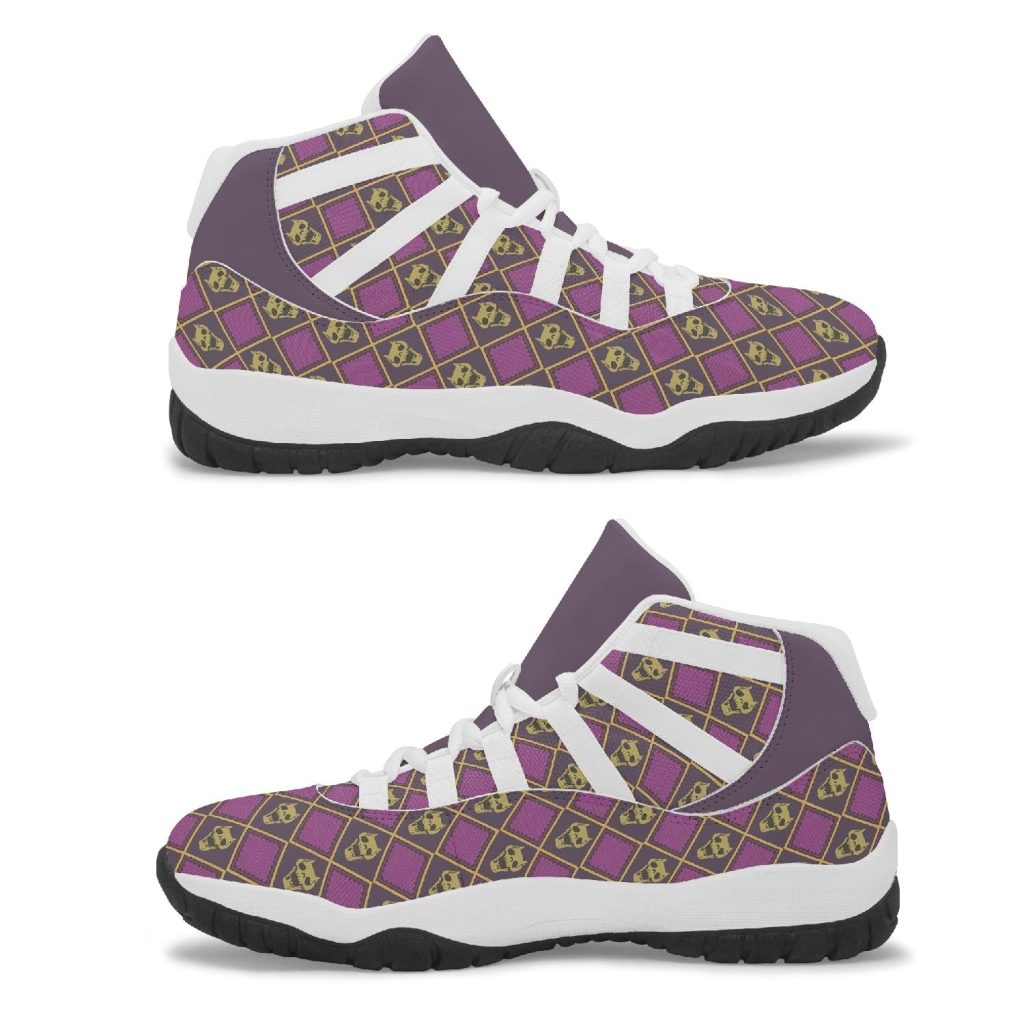 kira killer queen jojos bizarre adventure aj11 basketball shoes 10 - Anime Shoes World