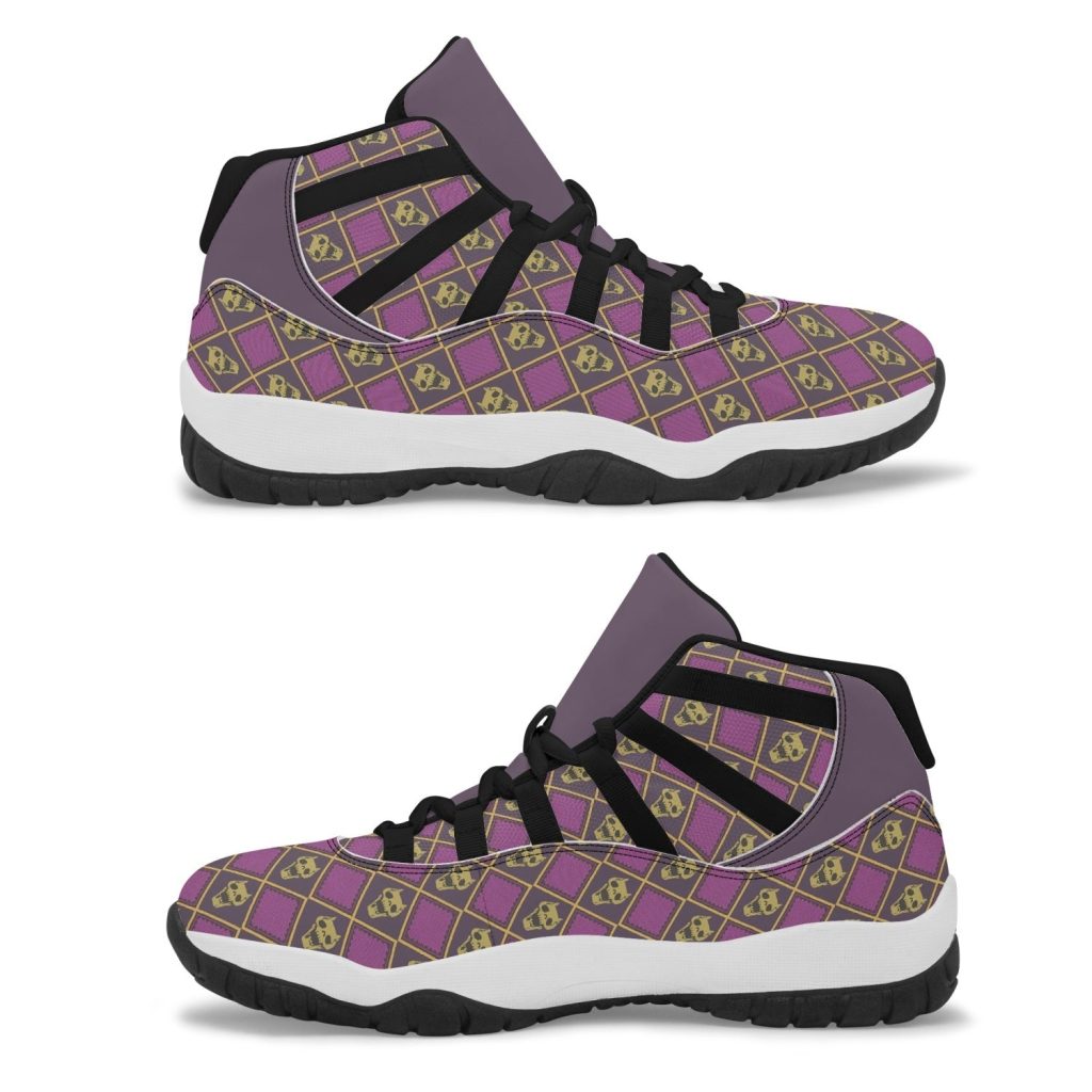 kira killer queen jojos bizarre adventure aj11 basketball shoes - Anime Shoes World