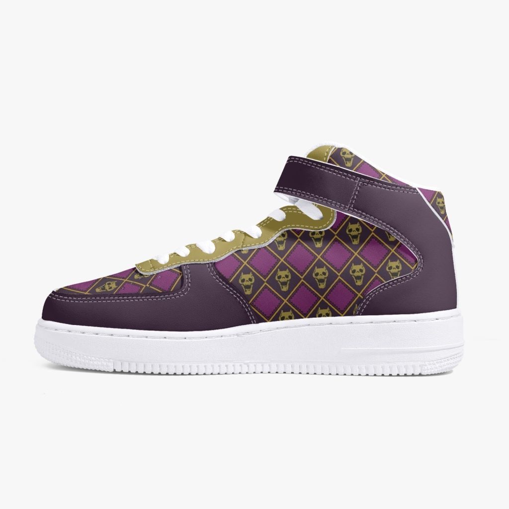 kira killer queen jojos bizarre adventure high top kamikaze shoes 5 - Anime Shoes World