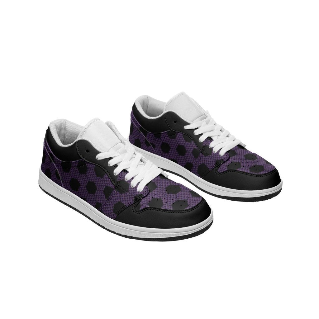 kokushibo demon slayer low top jd1 shoes 2 - Anime Shoes World