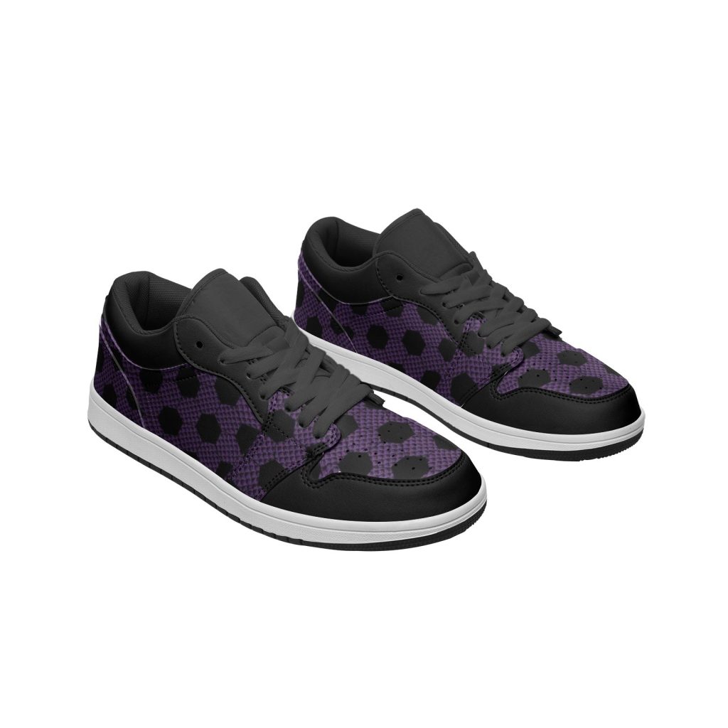 kokushibo demon slayer low top jd1 shoes 5 - Anime Shoes World