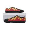 kyojuro demon slayer classic low top canvas shoes 6 - Anime Shoes World