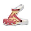 kyojuro demon slayer custom clogs 4 - Anime Shoes World