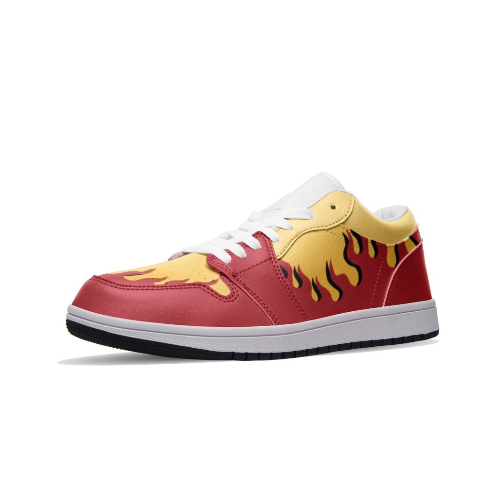 kyojuro demon slayer low top jd1 shoes - Anime Shoes World