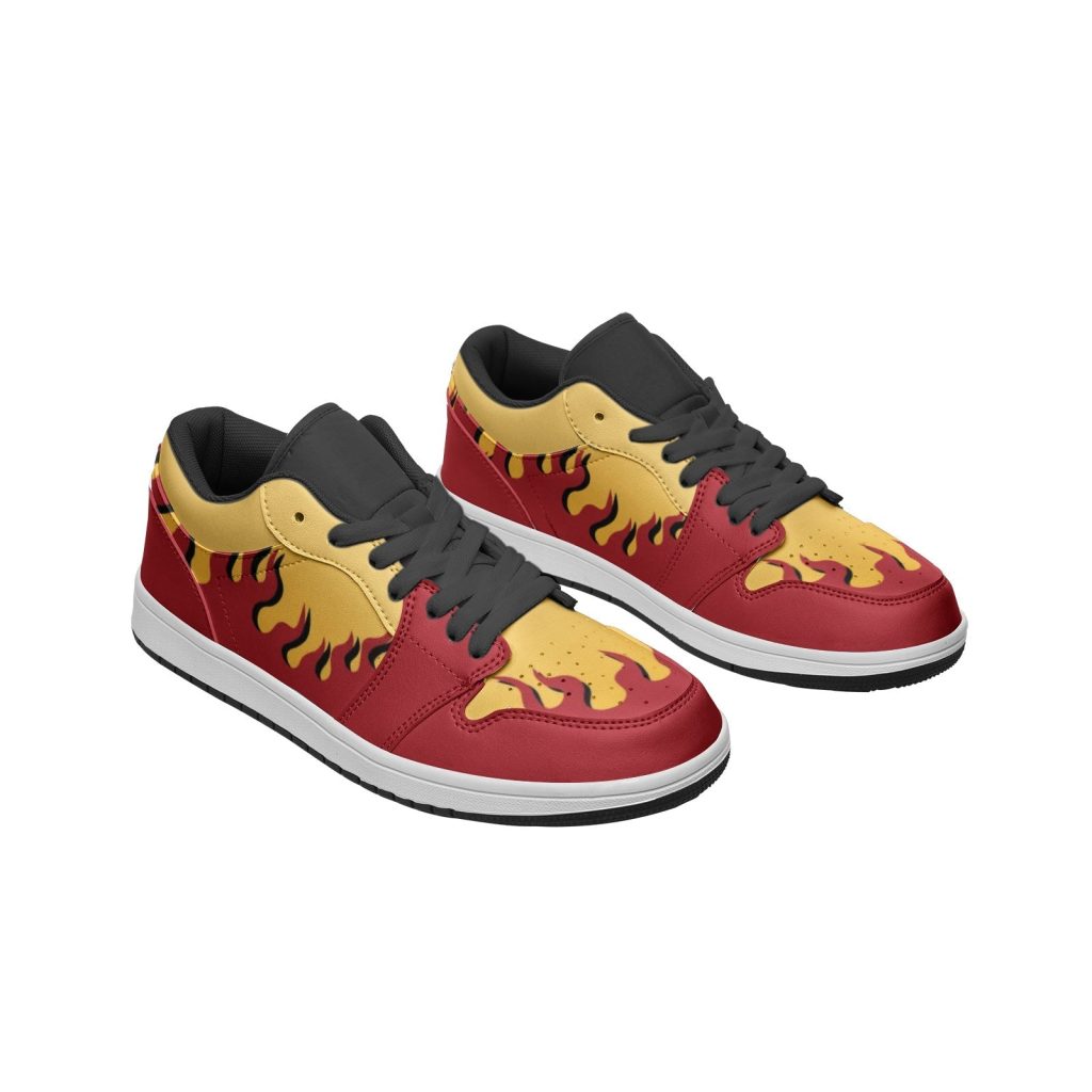 kyojuro demon slayer low top jd1 shoes 5 - Anime Shoes World