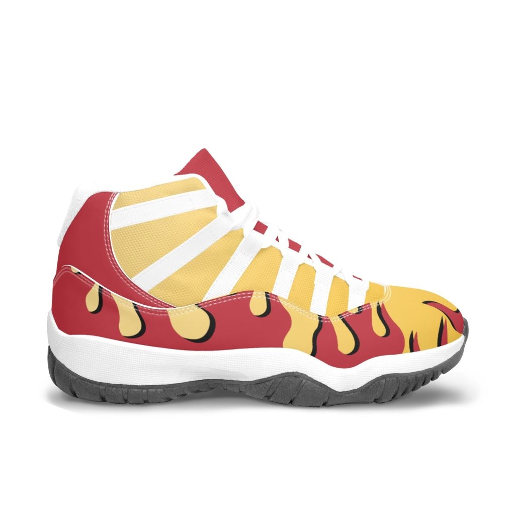 kyojuro rengoku demon slayer aj11 basketball shoes 18 - Anime Shoes World